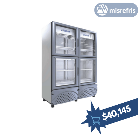 REFRIGERADOR VERTICAL VR-35-4P GELUM